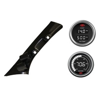 SAAS pillar pod boost/pyro water temp gauges for Holden Colorado RG 1