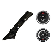 SAAS pillar pod oil/water temp voltmeter gauges for Holden Colorado RG 1