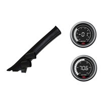 SAAS pillar pod boost/vacuum water temp gauges for Volkswagen Amarok