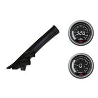 SAAS pillar pod oil pressure boost/vacuum gauges for Volkswagen Amarok