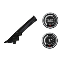SAAS pillar pod pyro boost gauges for Volkswagen Amarok