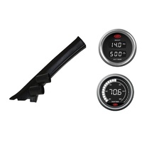 SAAS pillar pod boost/pyro water temp gauges for Volkswagen Amarok