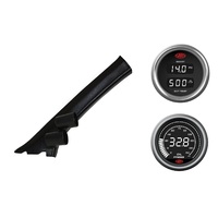 SAAS pillar pod boost/pyro oil pressure gauges for Volkswagen Amarok