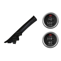 SAAS pillar pod boost/pyro oil/water temp gauges for Volkswagen Amarok