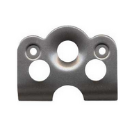 Dzus Fastener Weld Plate (Dimpled) 45° .060" Thick Steel Suit 7/16" Fastener For 1-3/8" Spring (Each)