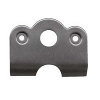 Dzus Fastener Weld Plate 45° .060" Thick Steel Suit 7/16" Fastener For 1-3/8" Spring (Each)