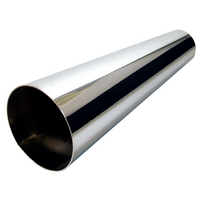 Patriot Raw Finish Megaphone Exhaust Tip 2" Inlet X 4" Outlet X 24" L
