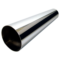 Patriot Raw Finish Megaphone Exhaust Tip 2" Inlet X 4" Outlet X 12" L