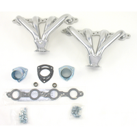 Patriot Ceramic Coated Tight Tuck Headers Suit LS1/LS6 1-5/8" Primary Pipe With 2-1/2" Collector, Square Port