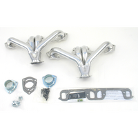 Patriot Ceramic Coated Tight Tuck Headers Suit SB Chrysler 1-5/8" Primary Pipe With 2-1/2" Collector, Square Port