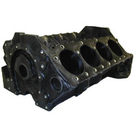 P-Ayr Engine Replica Block Polyurethane Foam Black Short Block For Chevrolet Small Block