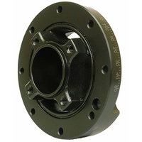 PowerBond Race Series 6.4in. Harmonic Balancer 50 oz. in. For Ford 302W EFI 4-Bolt Counter Weight Ring PB-1084SS