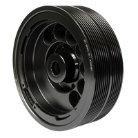 PowerBond Race Series 7.28in. Harmonic Balancer 8-Rib Serpentine Belt Suit For Holden 3.8L L36 L67 Supercharged Counter Weight Hub PB-81461SS