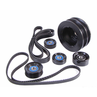 PowerBond Harmonic Balancer Pulley Under Drive Kit For Holden Commodore VT-VZ GEN III LS1 5.7 & LS2 6.0L 25% Under Drive PB-K001