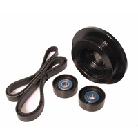 PowerBond Harmonic Balancer Pulley Under Drive Kit For Chrysler 5.7L & 6.1L HEMI V8 25% underdrive harmonic balancer PB-K005