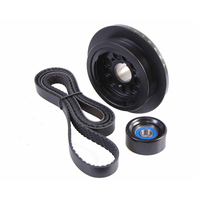 PowerBond Harmonic Balancer Pulley Under Drive Kit For Holden Commodore VE V6 3.6 litre Overhead cam €“ 9/2009 to 2012 PB-K017
