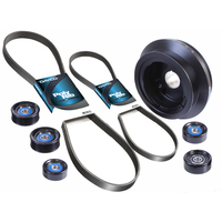 PowerBond Harmonic Balancer Pulley Under Drive Kit For Holden Commodore VF 6.0L L77 V8 25% Under Drive PB-K021