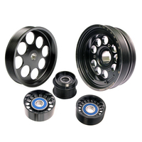 PowerBond Power Pully Kit For Holden COMMODORE GM LS Supercharger Drive Upgrade KIT 8 RIB L98 UPGRADE STD DIA PB-PK8032