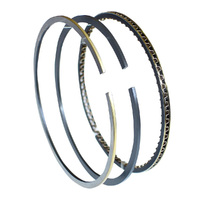 Perfect Circle Piston Rings Plasma-Moly 4.155 in. Bore 1/16 in. 1/16 in. 3/16 in. Thick Ductile Iron Standard Tension Set