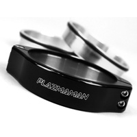Plazmaman 2.5" clamp set black