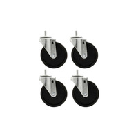 Proflow Engine Cradle Wheel , Heavy Duty 5in Nylon, Each