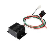 Proflow Adjustable Electric Fan Controller Wiring Harness Kit Probe Thermostat 150-240 Degree F Black PFE-HC7111BK