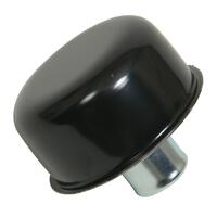 Proflow Push-In Breather Steel Black 2-3/4 in. Diameter with 1 inch Neck