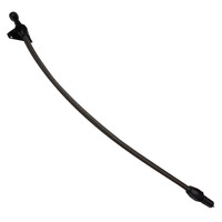 Proflow Transmission Dipstick Braided Stainless Steel Black Firewall Mount TH350. TH400 Case Fill Each PFE-R5104BK