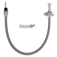 Proflow Transmission Dipstick Braided Stainless Steel Polished Handle Bellhousing Mount Chrysler A-904 Each PFE-R5108