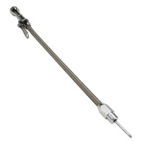 Proflow Engine Oil Dip Stick Stainless Steel Flexible For Ford 289-351 and 429-460 Screw-In Dipstick PFE-R5109