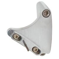 Proflow Timing Pointer Aluminum Polished Adjustable For Chev Small Block 6 in. 7 in. Dampers Each PFE-R6042