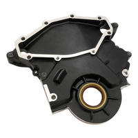 Proflow Timing Cover Kit Aluminium Holden V8 All 253/308 And 304 EFI Cast Aluminium Black