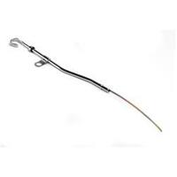 Proflow Dipstick with Tube, Engine Oil, Steel, Chrome, Crysler, Mopar, B Block, Each