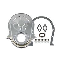 Proflow Timing Chain Cover Kit For Chevy Big Block 396-454 with Seal / Gasket / Hardware (Chrome Steel) PFE-TC7221KIT