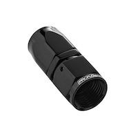 Proflow Straight Hose End -04AN Hose to Female, Black