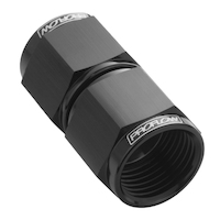 Proflow Female Flare Union Swivel Hose End Straight -08AN, Black
