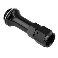 Proflow Carburettor Inlet Hose End Female -06AN To 7/8 x 20 For Holley 3in. Black PFE160-6-1BK