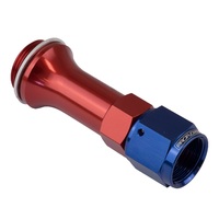Proflow Carburettor Inlet Hose End Female -06AN To 9/16 x 24 For Demon Red/Blue  PFE161-06-01