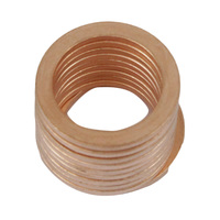 Proflow Copper Washer Assortment Kit, 8mm To 18mm, 10 Pack