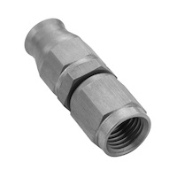 Proflow Stainless Steel Straight Hose End Hose End -03AN To -02 PTFE Hose