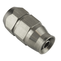 Proflow Weld On Stainless Hose End in. Lifesaversin. -03AN, PTFE hose