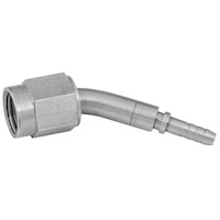 Proflow Stainless Steel 45 Degree -03AN Hose End Crimp Style