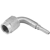 Proflow Stainless Steel 90 Degree -04AN Hose End Crimp Style