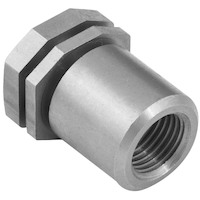 Proflow Stainless Steel Brake Locater M10 x 1.00 17mm Hex Dual Slots