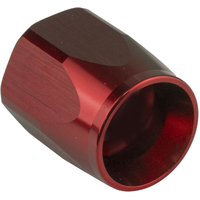 Proflow Replacement Hose End Socket Nut -16AN, Aluminium, Red