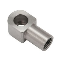 Proflow Stainless Steel Banjo 3/8'' Hole to 3/8"-24 UNF 45 Degree Seat For Bubble Flare Suits 3/16'' Brake Line For Tight Access Each