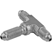 Proflow Stainless Steel Hose End Tee -03AN Bulkhead