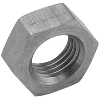 Proflow Stainless Steel Hose End Bulkhead Nut -03AN (3/8 in.-16)