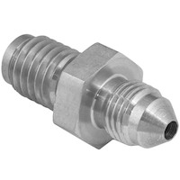 Proflow Stainless Brake Adaptor Male Inverted Flare -7/16 in. x 24 UNS To -03AN PFE341-03-03