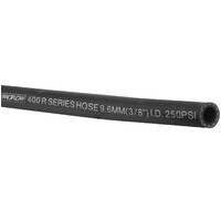 Proflow Black Push Lock Hose -04AN (1/4 in.) 1 Metre Length  PFE400R-04BK-1